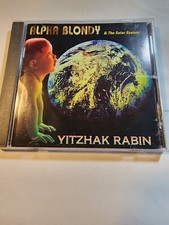 ALPHA BLONDY - Yitzhak Rabin CD (Tuff Gong Intl, 1998) VG+/EX CD1