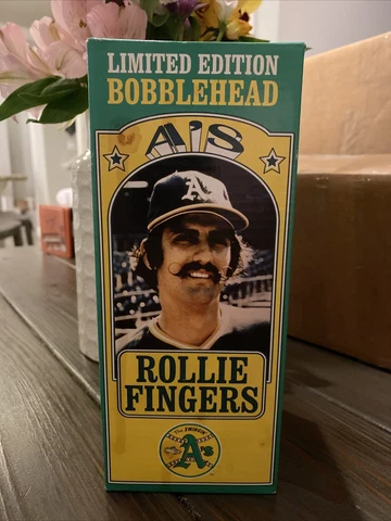Oakland Athletics 2012 A's Rollie Fingers SGA 1972 World Series bobblehead Cover
