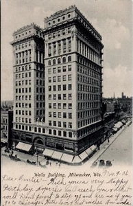 Postal Wells Building Milwaukee, WIS. 1906 - Imagen 1 de 2