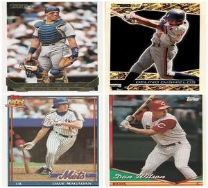 Baseball Cards Topps-Players names starting with D (91,93,94)- Excellent or Mint - Picture 1 of 43