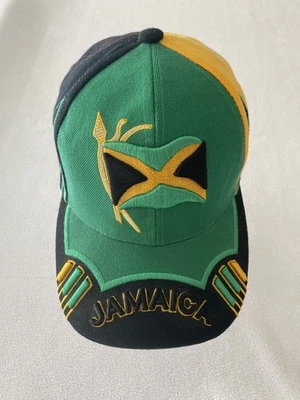 Gorra de Colección City Hunter Jamaica Amarillo Verde Negro NUEVA Foto 1 de 4