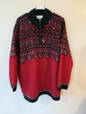 Suéter de esquí tejido a mano Chucky de lana mohair PM deportivo de colección Jones New York para mujer Foto 1 de 4