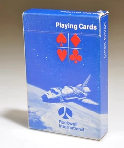 Space - Rockwell International Spielkarten - siehe Beschreibung - Bild 1 von 4