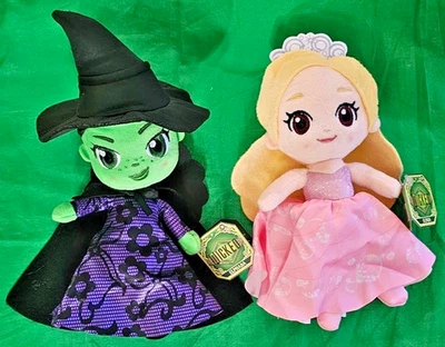 Just Play Wizard of Oz Glinda and Elphaba Plush (9") - Image 1 of 4