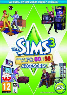 DIE SIMS 3: 70er, 80er, 90er ZUBEHÖR DLC - EA APP ORIGIN KEY CD KEY REGION FREE - Bild 1 von 4