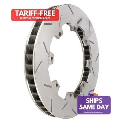 Allstar ALL42004, One Natural Iron Rotor Lh 8 Bolt 40 Vane 1.25X11.75 Vented  - Image 1 of 4