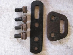LAND ROVER SERIES 2, 2A, 3, A PAIR OF ENGINE HOIST, LIFT BRACKETS, LANDROVER. - Picture 1 of 4