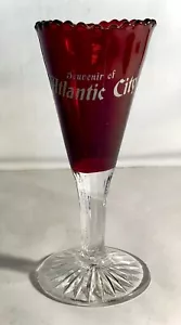 Vaso vintage Atlantic City souvenir 6 1/4" - Foto 1 di 1