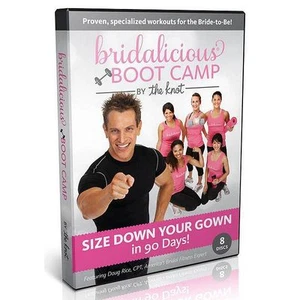 BRIDALICIOUS The Knot Get Wedding Dress Ready Fitness Boot Camp NEW DVD Exercise - Imagen 1 de 1