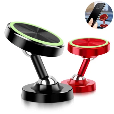 360° Universal Magnetic Car Phone Holder Dashboard Mount Stand For Cellphone GPS - Image 1 of 4
