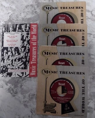 Mozart & Mendelssohn Music Treasures of the World 4/45's Vinyl - Image 1 of 2