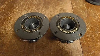 Pair Titanium American Legacy LT18 Bullet Horn Tweeter 300 watts - Image 1 of 3