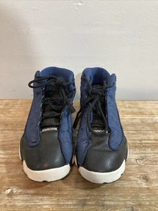 Nike AIR JORDAN 13 Size 3Y BRAVE BLUE Black 414581-400 RETRO TD - Picture 1 of 6