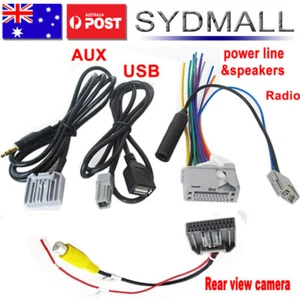 Audio Harness cable for HONDA original Head unit Stereo AUX USB Radio Camera AU - Picture 1 of 7