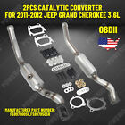  Left & Right Catalytic Converter For 2011-2012 Jeep Grand Cherokee 3.6L New