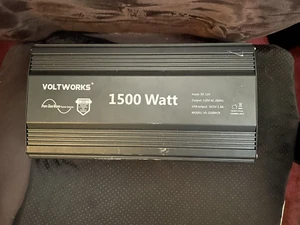 Voltworks reiner Sinus Wechselrichter 1500W Fernbedienung enthalten - Bild 1 von 9
