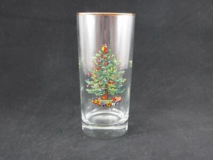 Spode Christmas Tree Tall COLLINS GLASS Iconic Pattern Holiday England - Picture 1 of 6
