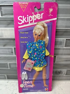 NEW Skipper Teen Time “My Diary Barbie” 1993 Mattel 68028 Outfit with Shoes - Image 1 of 4