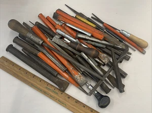 Vintage großes Konvolut Mechaniker Stanzen Meißel Feilen, verschiedene Hersteller, sh6744 - Bild 1 von 5