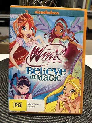 Winx Club - Believe In Magic (DVD, 2007) Nickelodeon Region 4 Fast Postage N - image 1 of 2