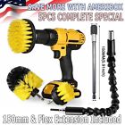 5PCS Drill Brush Power Scrubber Drill Attachments For Carpet Tile Grout Cleaning
