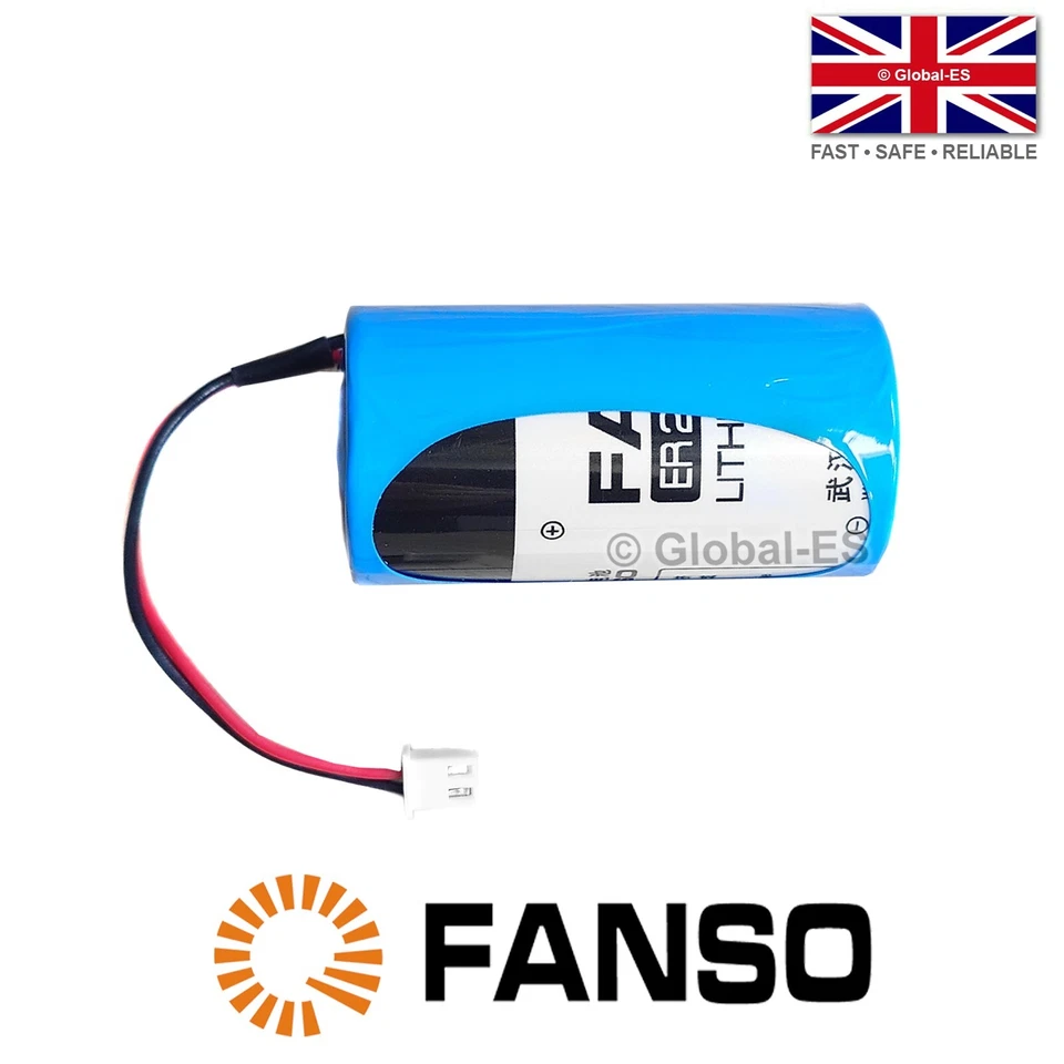 FANSO ER26500H Long Life LiSOCl2 Gas Water Meter Alarm Battery - 3.6V 8500mAh - Image 1 of 1