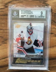 2015-16 Upper Deck Young Guns High Gloss #233 Matt O'Connor BGS 9 - Bild 1 von 2