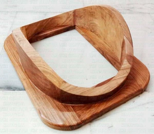 HANDMADE U.S NAVY DIVING HELMET WOODEN BASE DIVING DIVERS HELMET WOODEN STAND - Picture 1 of 6