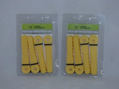 (2) Weed Warrior Push-N-Load 3 & Pivotrim Hybird Replacement Blades - 24 Total - Image 1 of 2