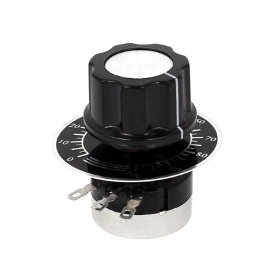 RV24YN 20S B103 10K Ohm drehbar Taper Carbon Potentiometer Pots mit Dial, Knopf - Bild 1 von 3