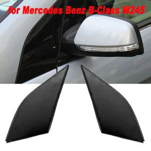 Par de placas triangulares laterales de espejo retrovisor aptas para Mercedes Benz Clase B W245 - Imagen 1 de 6