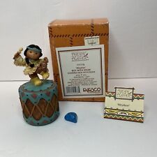 Vintage 1995 ENESCO Corp Friends of the Feather RHYTHM Boy with Drum 171778 