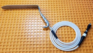 Codman/ ESI Surgical Fiber Optic Breast Retractor with Fiber Optic Cable - Picture 1 of 9