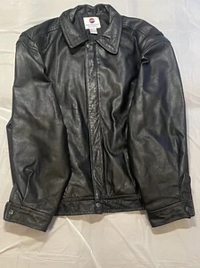 Rare Vintage Promotional Nothing Compares to a Pepsi Leather Jacket Men’s Sz XL - Picture 1 of 11