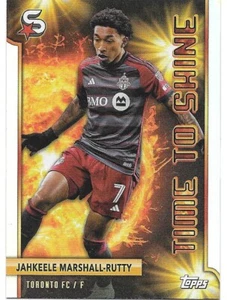 Topps Superstars MLS 2024 JAHKEELE-RUTTY Time to Shine - Toronto FC- #TS-18 - Imagen 1 de 1