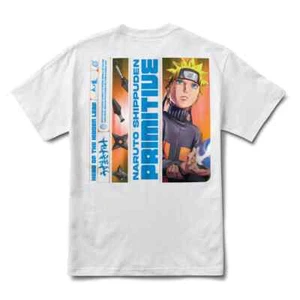 Primitive x Naruto Hero Tee White Men's Short Sleeve T-Shirt - Picture 1 of 2