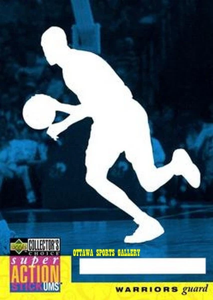 1996-97 COLLECTORS CHOICE STICK-UMS 2 BASE LATRELL SPREWELL B9 (6V19)