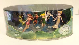 Disney Store Exclusive FAIRIES Tinkerbell & Friends Figures Set NIB Pixie Hollow - Imagen 1 de 3