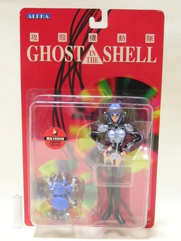 ALPHA GHOST IN THE SHELL KUSANAGI MOTOKO Limited edition of 1500 figures Cover