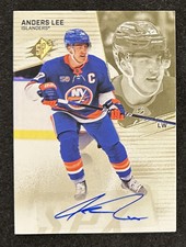 2022-23 SPX Autograph Anders Lee