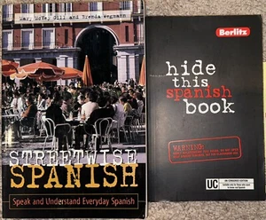 Streetwise Spanish & Hide This Spanish Book - NEW and Great For Learning Spanish - Picture 1 of 2