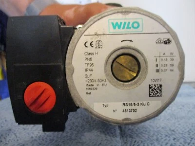 WILO RAVENHEAT RS15/5-3 KUC 230V CIRCULATION BOILER  PUMP 4513702 USED - Image 1 of 4