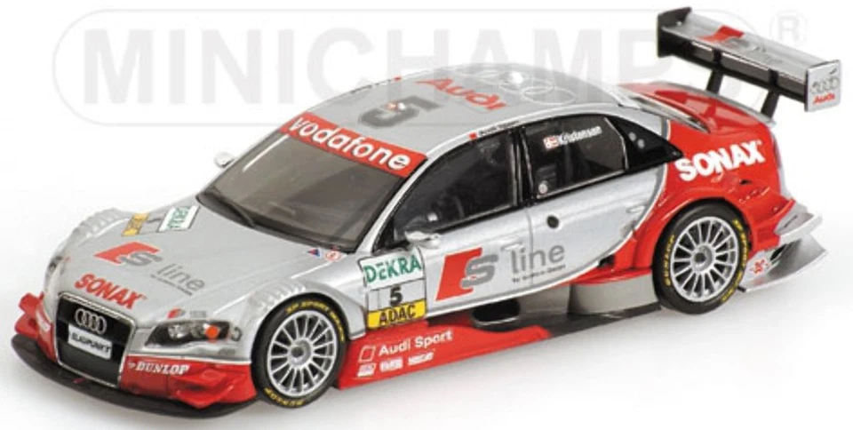 Minichamps: 143 AUDI A4 S-LINE TOM KRISTENSEN DTM 2005 modelo diecast - 400051505 Foto 1 de 1