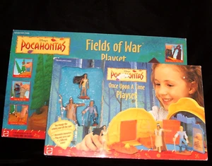 Mattel Disney POCAHONTAS Once Upon a Time Juego Fields of War Figuras 2 Juegos - Imagen 1 de 4