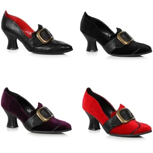 Ellie 2.5" Witch Shoe With Buckle Halloween Adult Women Shoes Heels 253/Solstice - Picture 1 of 9