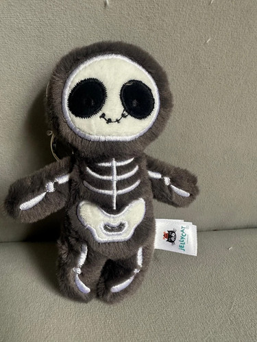 Jellycat SKELEBAT JIM Soft Plush Halloween Skeleton Bat Gothic NWT