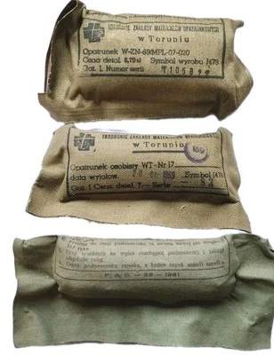  Polish  ARMY -  DRESSING  X 3 Pcs - Image 1 of 2