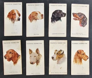c. 1920s Great Britain Dogs From Paintings John Player set of 8 Cigarette Cards - Bild 1 von 2