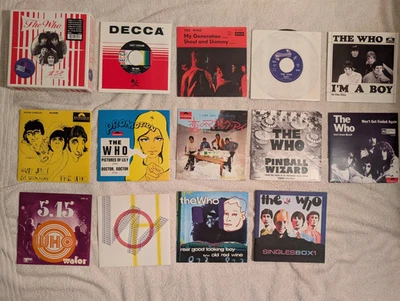The Who 1st Singles 12 -  7" Box Set with Picture Sleeves - Image 1 of 4