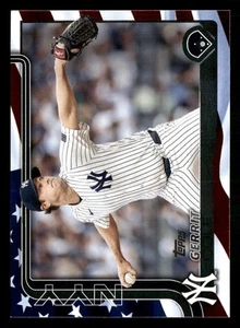 2025 Topps Series One No.187 Gerrit Cole Independence Day /76 - Picture 1 of 2